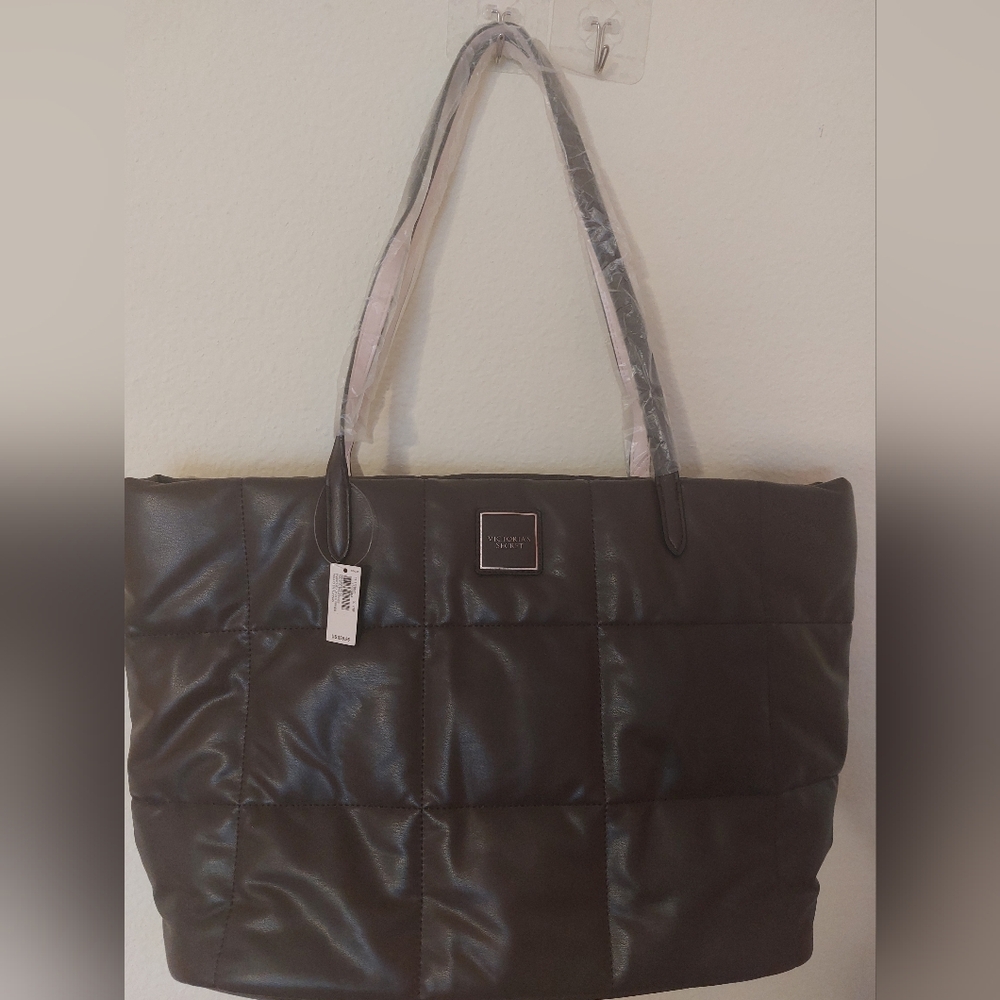 Victoria secret quilted tote - brand new